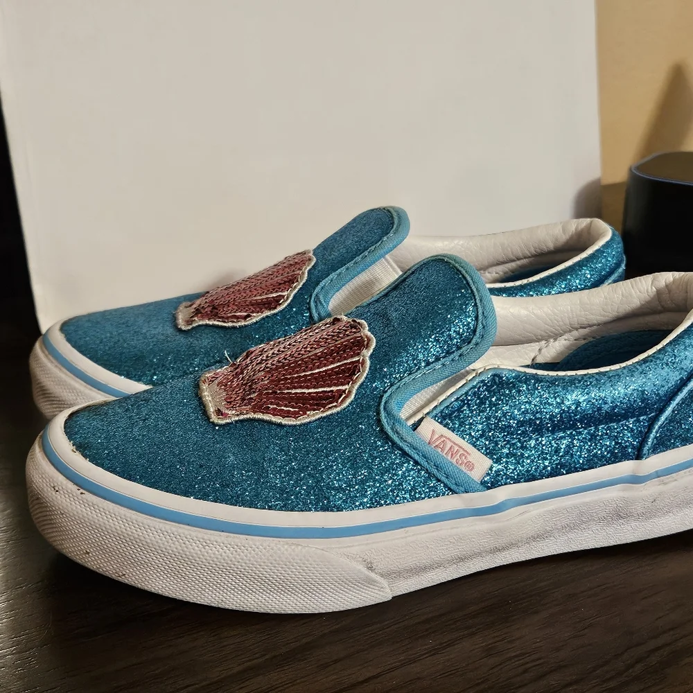 Mermaid Girl Vans - Picture 2 of 5